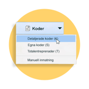 Detaljerade koder i Maxikod Detaljerade koder i Maxikod